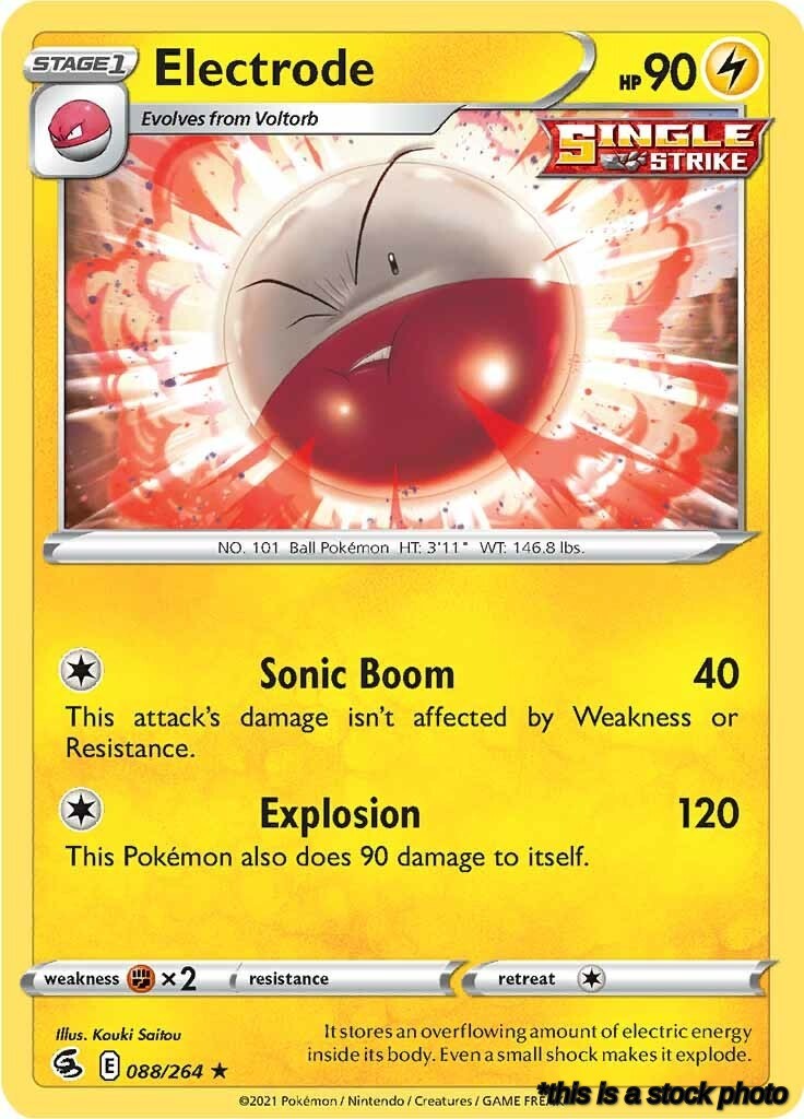 Rare Electrode [088/264 Near Mint ]