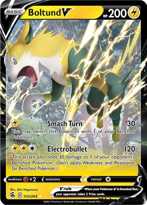 Ultra Rare Boltund V [103/264 Near Mint ]