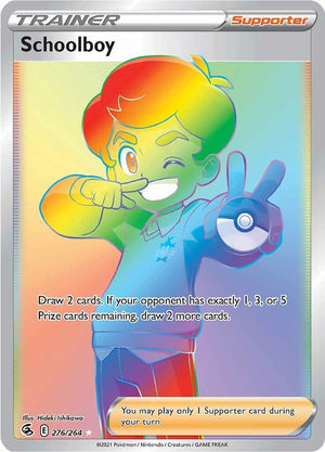 Secret Rare Schoolboy (Secret) [276/264 Near Mint ]
