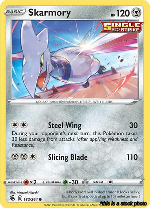 Common Skarmory [182/264 Near Mint ]