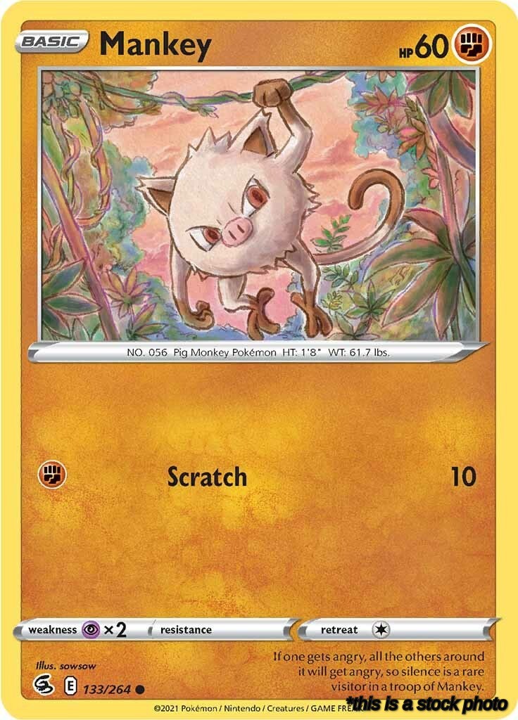Normal Mankey [133/264 Lightly Played ]