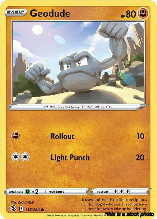 Common Geodude [135/264 Lightly Played ]