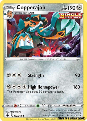 192/264 Copperajah Uncommon Normal