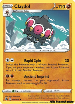 Normal Claydol [145/264 Near Mint ]