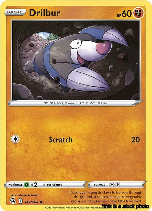 Reverse Holofoil Drilbur [147/264 Lightly Played ]