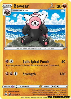 Normal Bewear [151/264 Near Mint ]