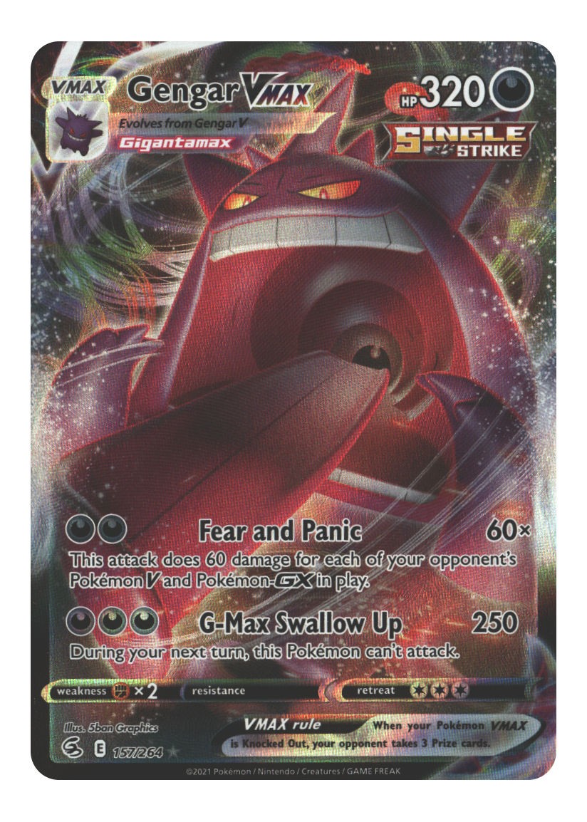 157/264 Gengar VMAX Ultra Rare Holofoil