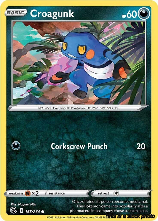 Common Croagunk [165/264 Lightly Played ]
