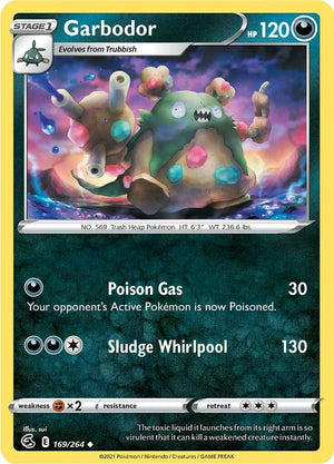 Uncommon Garbodor [169/264 Near Mint ]