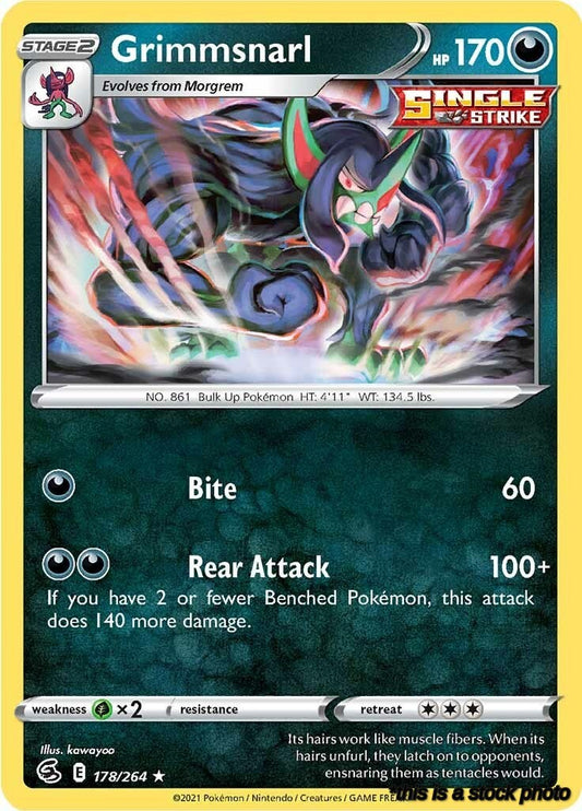 Holo Rare Grimmsnarl [178/264 Lightly Played ]