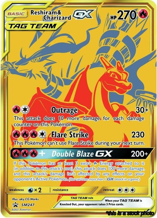 Reshiram & Charizard GX - SM247