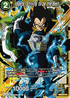 TB3-051 Vegeta, Striving to be the Best