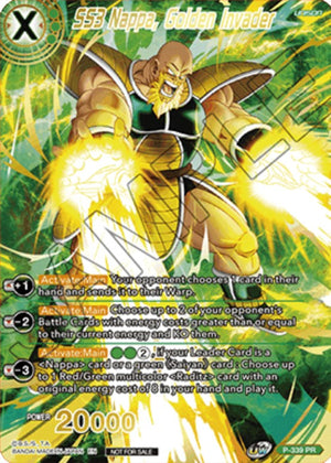 SS3 Nappa, Golden Invader (Gold Stamped) [P-339]