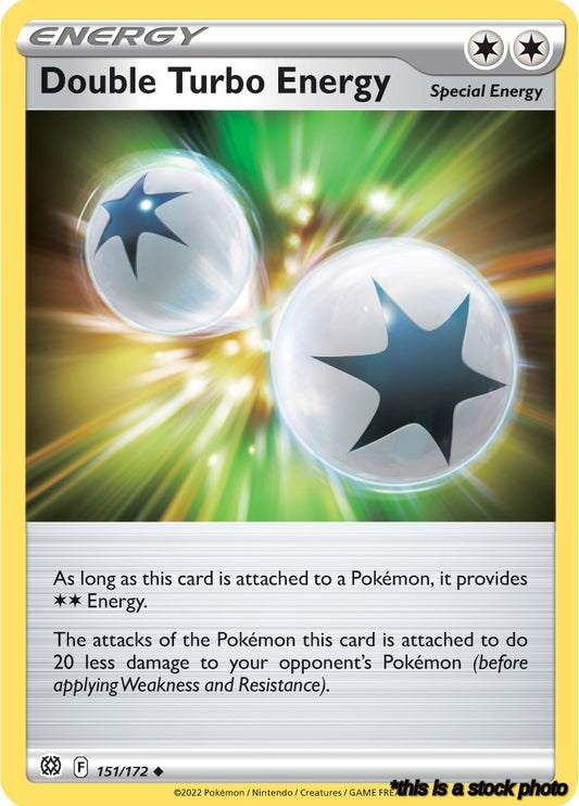 Normal Double Turbo Energy [151/172 Lightly Played ]