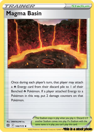 Normal Magma Basin [144/172 Lightly Played ]
