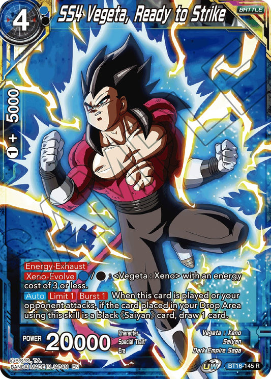 SS4 Vegeta, Ready to Strike