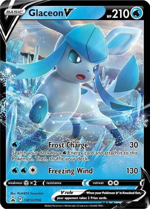 Holofoil Glaceon V - SWSH196 [SWSH196 Near Mint ]