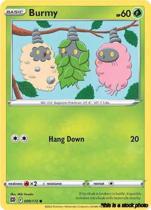 Common Burmy [009/172 Lightly Played ]