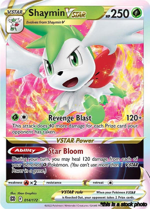 014/172 Shaymin VSTAR Ultra Rare Holofoil