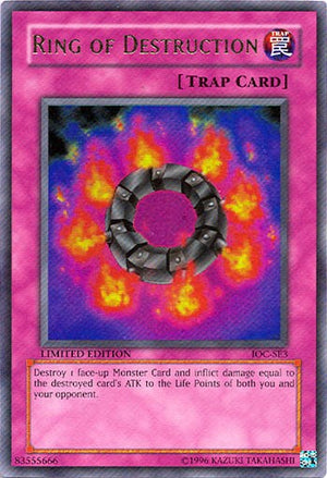 Limited Ring of Destruction [IOC-SE3 Near Mint] Ultra Rare