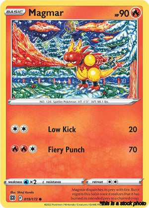 Common Magmar [019/172 Lightly Played ]