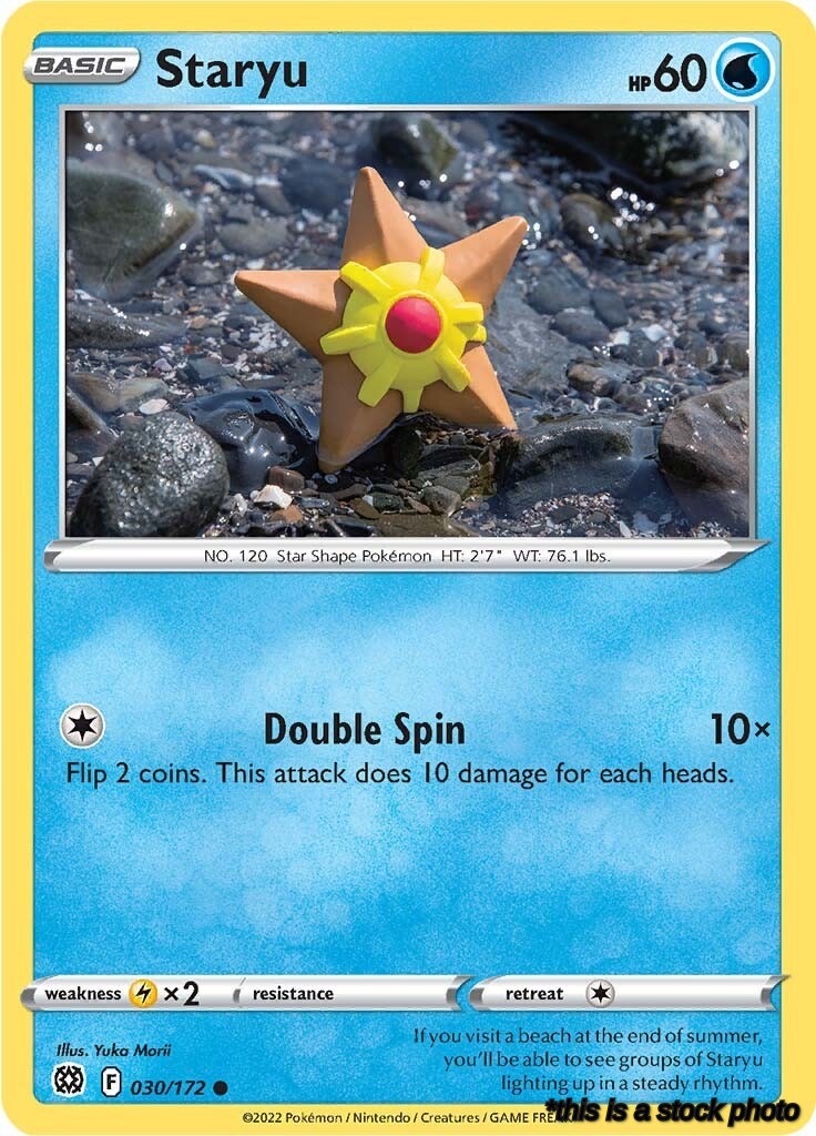 Common Staryu [030/172 Moderately Played ]