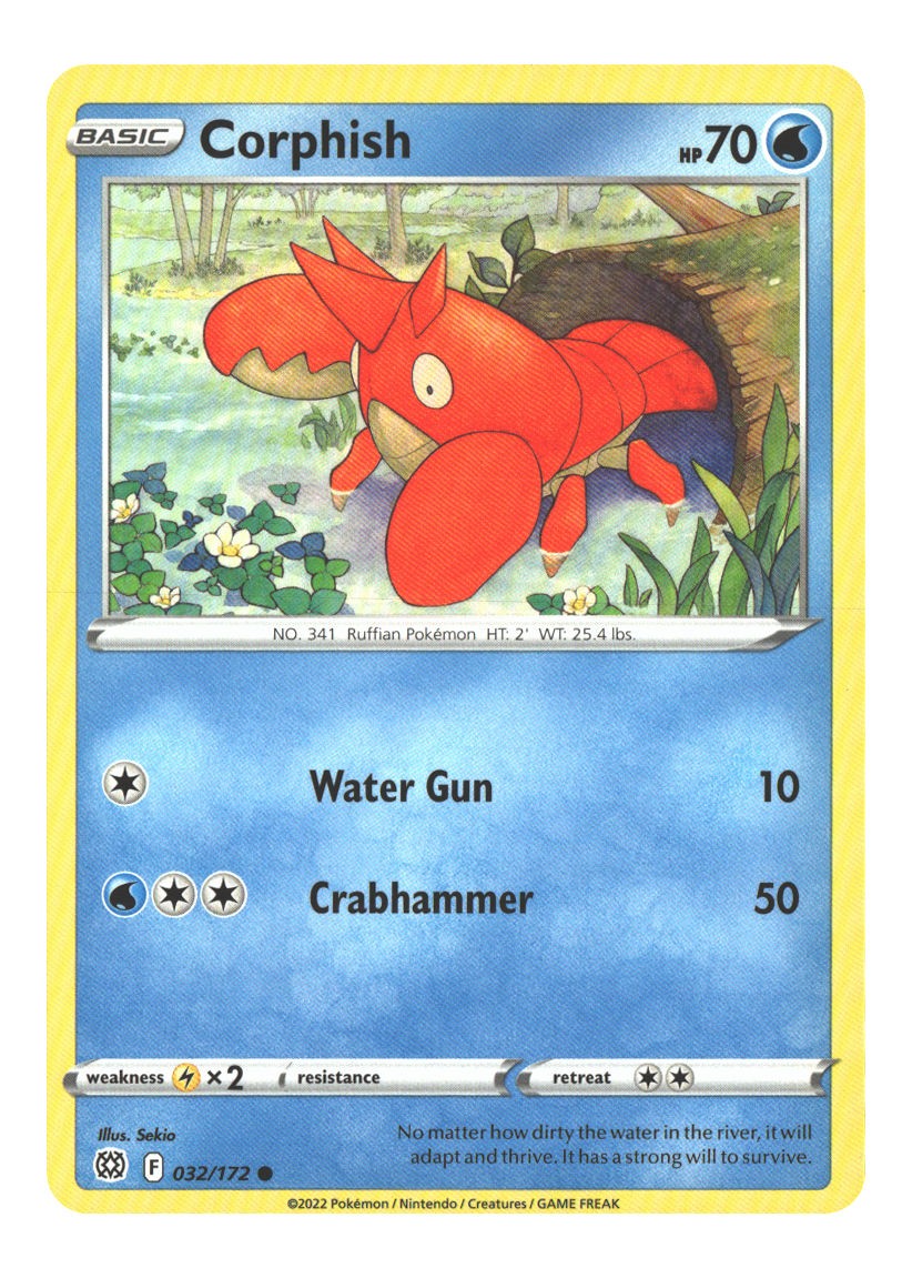 032/172 Corphish Common Normal
