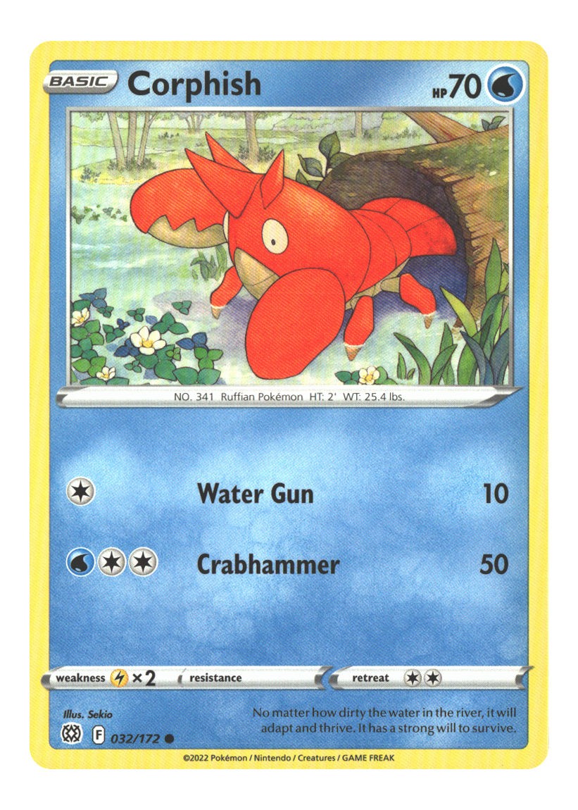 032/172 Corphish Common Normal