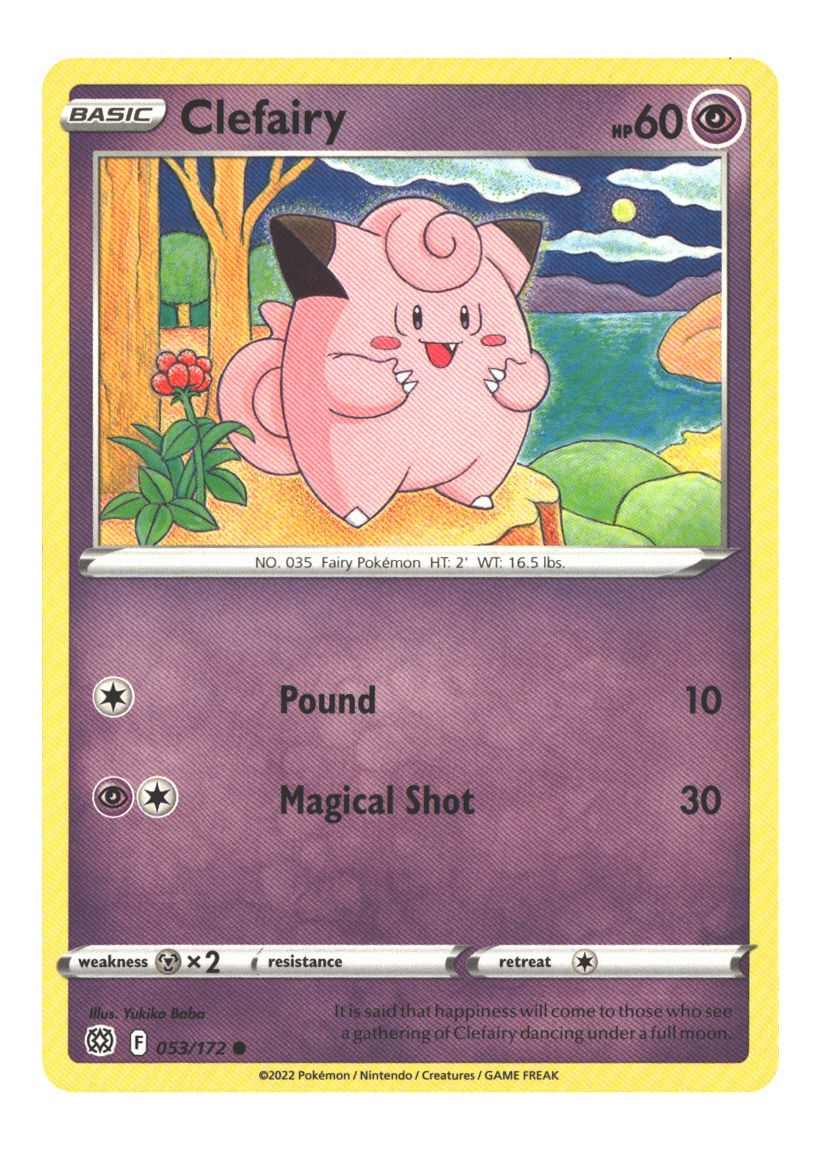 053/172 Clefairy Common Normal
