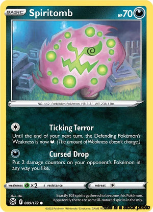 Common Spiritomb [089/172 Lightly Played ]