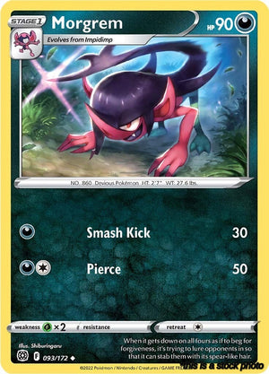 Uncommon Morgrem [093/172 Lightly Played ]
