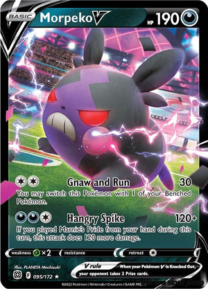 Holofoil Morpeko V [095/172 Near Mint ]