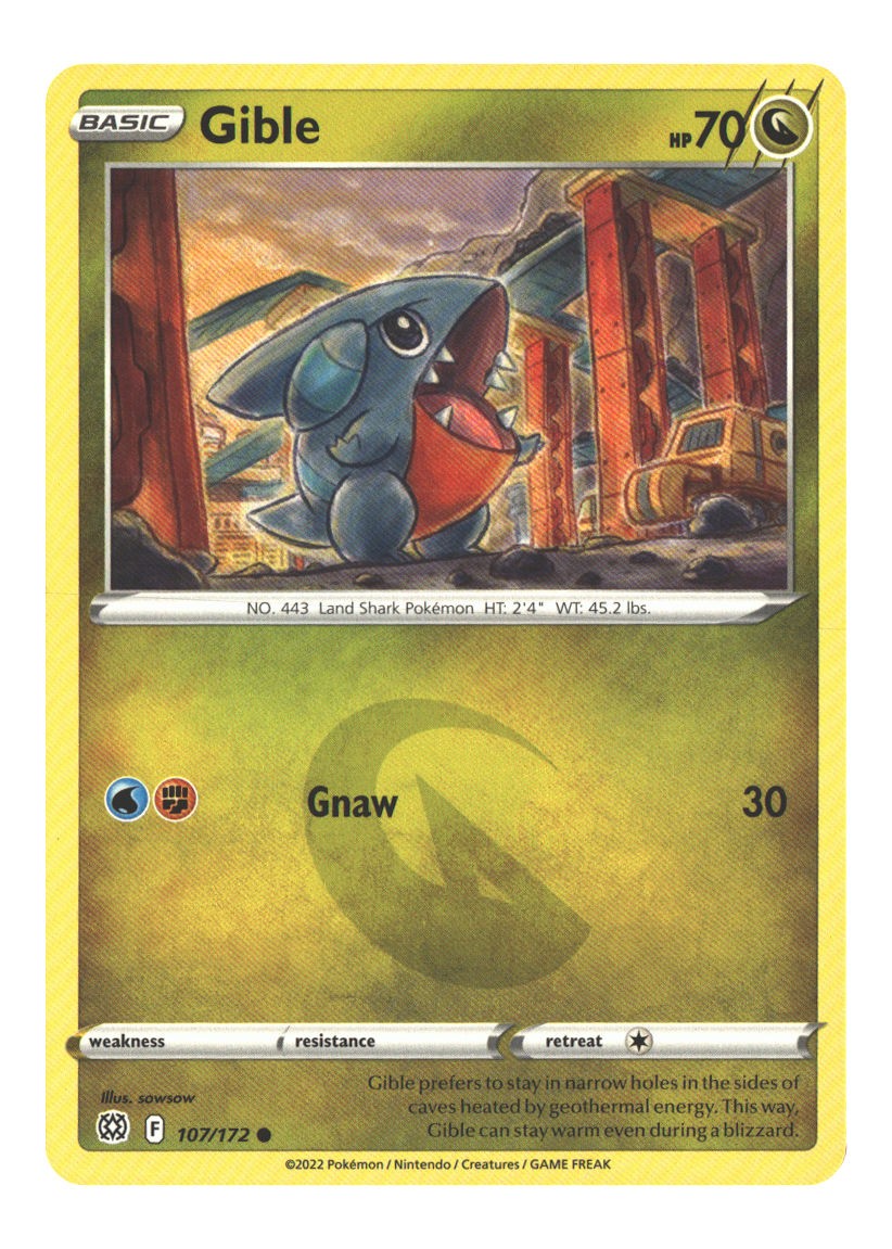 107/172 Gible Common Normal
