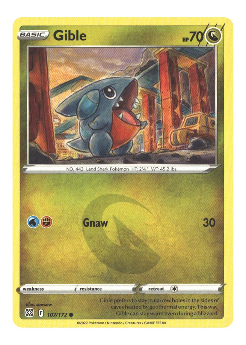 107/172 Gible Common Normal