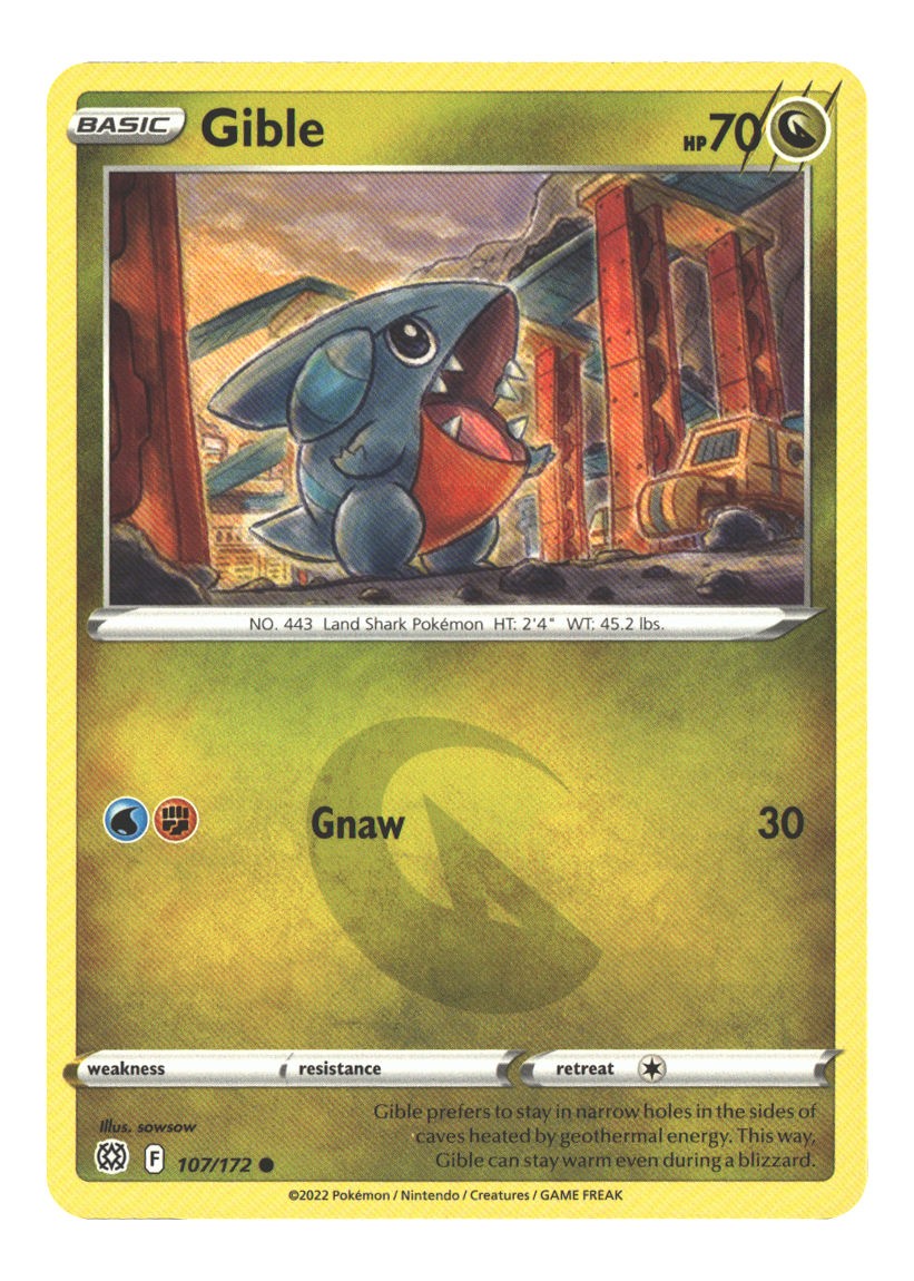 107/172 Gible Common Normal