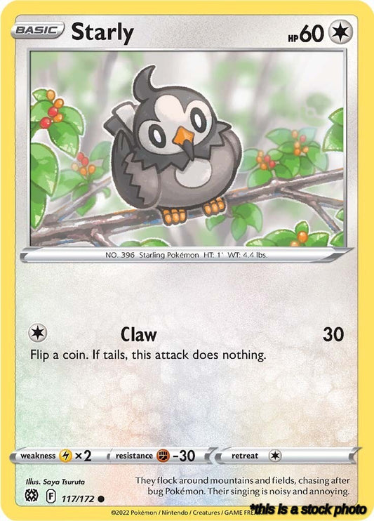 117/172 Starly Common Normal