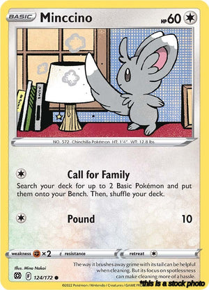 Common Minccino [124/172 Lightly Played ]