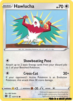 127/172 Hawlucha Common Normal