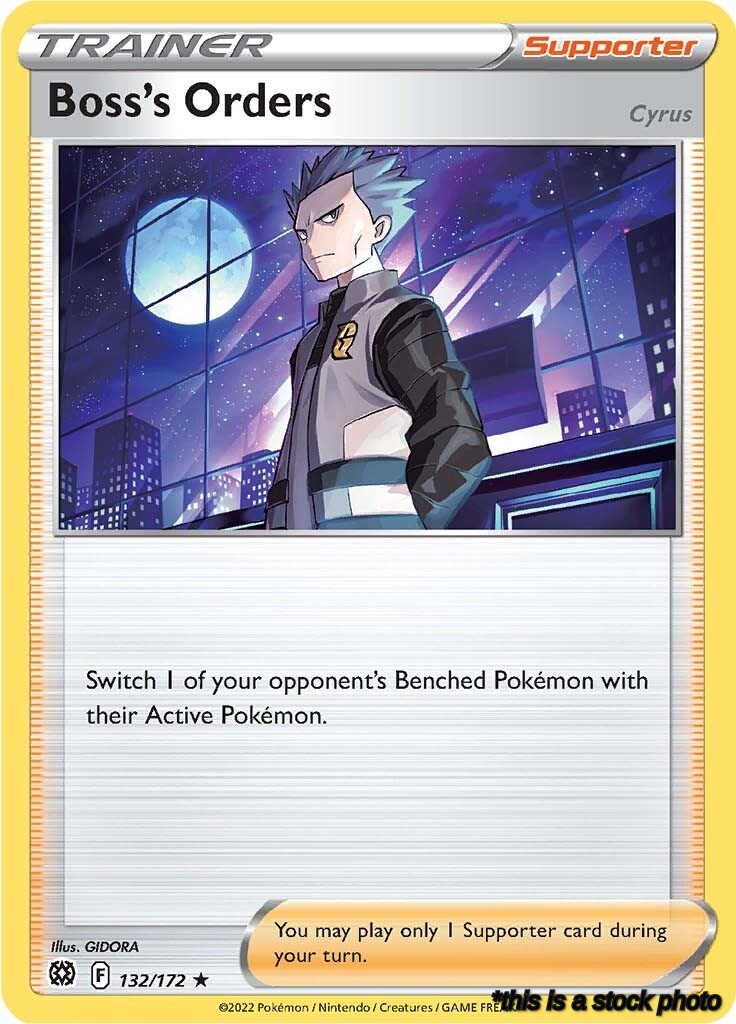 Holofoil Boss's Orders [132/172 Near Mint ]