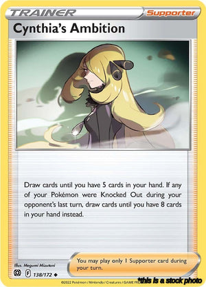 Normal Cynthia's Ambition [138/172 Lightly Played ]