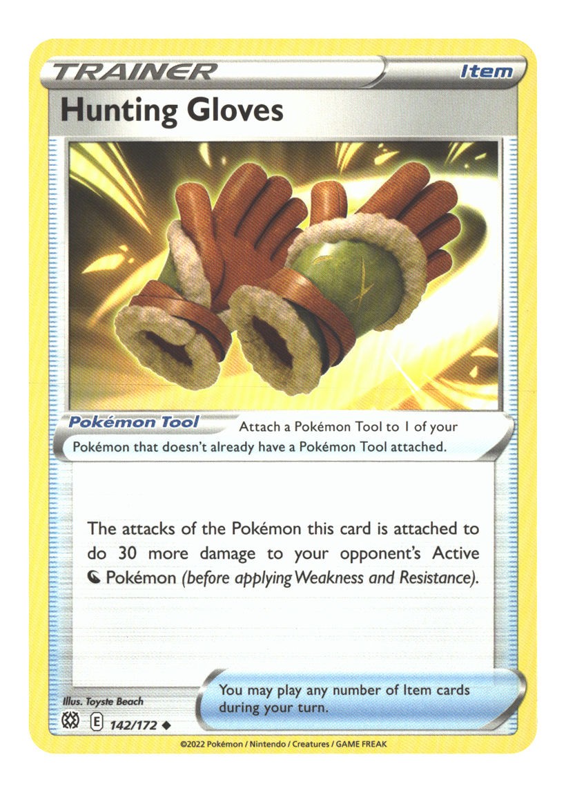 142/172 Hunting Gloves Uncommon Normal