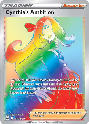 Secret Rare Cynthia's Ambition (Secret) [178/172 Near Mint ]