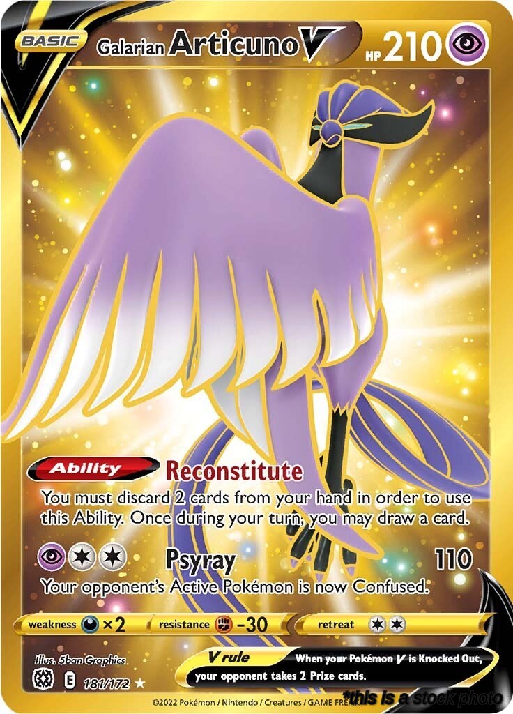 Galarian Articuno V (Secret)