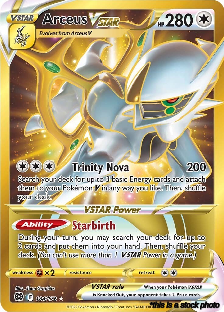 Arceus VSTAR (Secret) (184)