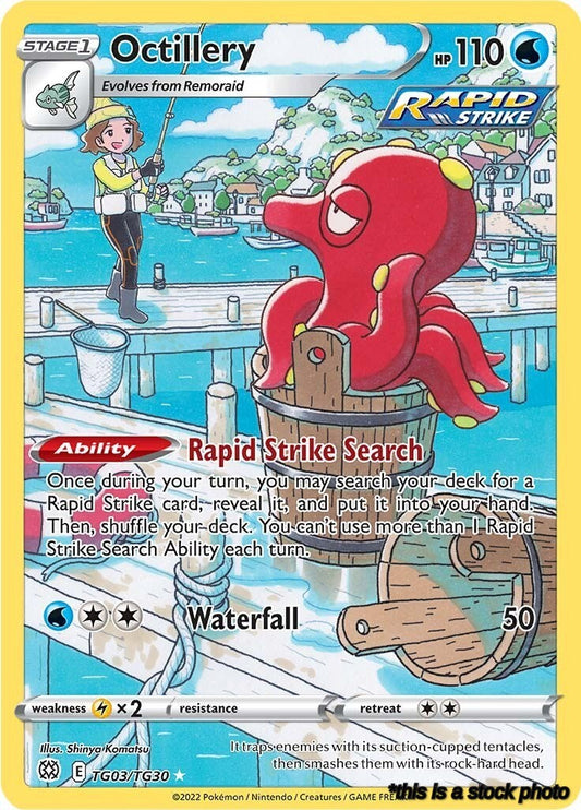 Holofoil Octillery [TG03/TG30 Near Mint ]