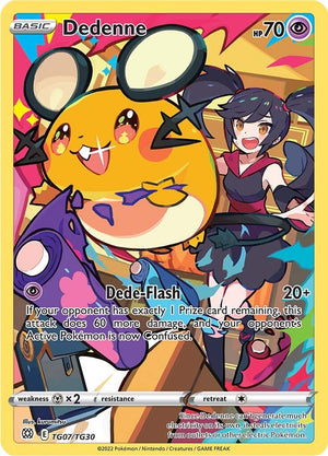 Ultra Rare Dedenne [TG07/TG30 Lightly Played ]