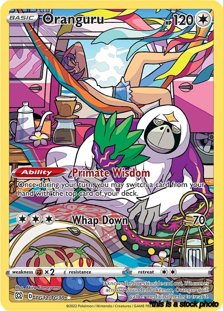 TG12/TG30 Oranguru Ultra Rare Holofoil