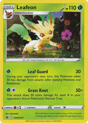 Promo Leafeon - SWSH191 [SWSH191 Near Mint ]