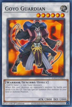 1st Edition Goyo Guardian [HAC1-EN021 Near Mint] Common / Short Print