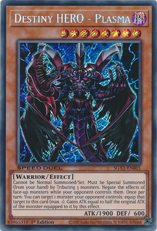 Destiny HERO - Plasma (Secret Rare)